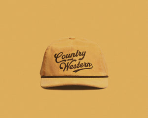 Mustard Corduroy Snap-Back